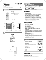 Vemer EVA-2DIN 10A AC User manual