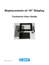 Skov Replacement of 10 inch display Technical User Guide