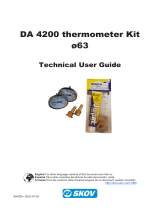 Skov DA 4200 thermometer kit Technical User Guide