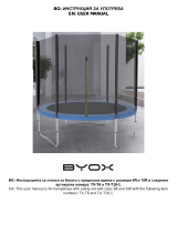 byox 10 FT trampoline TX-T10-1 Operating instructions