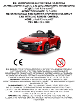 Audi RS e-tron 6888 black Operating instructions