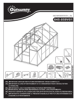 Outsunny 845-059V01 Assembly Instructions