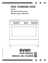 Svan SKGW5900RN Owner's manual