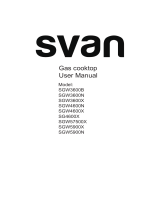 Svan SGW57500X Owner's manual