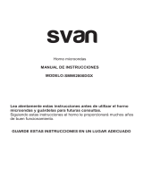 Svan SMWI2800DGX Owner's manual