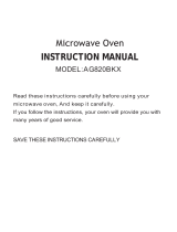 Svan SVMW820EIA Owner's manual