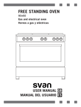 Svan SKGW5900X Owner's manual
