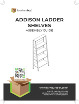 FURNITUREBOX Addison Ladder Shelves Assembly Instruction Manual