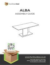 FURNITUREBOX Alba Coffee Table Assembly Instruction Manual