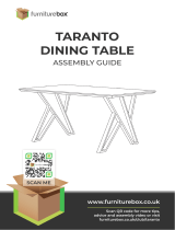 FURNITUREBOX Taranto Dining Table Assembly Instruction Manual