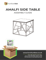 FURNITUREBOX Amalfi Console Table Assembly Instruction Manual