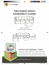 FURNITUREBOX Orlando Rattan Outdoor Sofa Assembly Instruction Manual