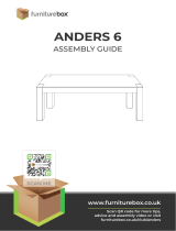 FURNITUREBOX Anders Solid Wood Dining Table Assembly Instruction Manual