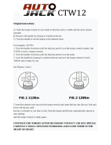 Autojack CTW12 Owner's manual