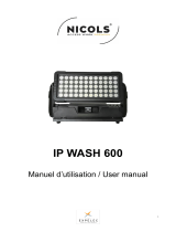 Nicols IP WASH 600 Owner's manual