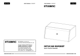 Intusonic INTUCAB 8 SM 300T noire User manual
