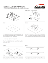CAYMON CASY 028/B Installation guide