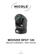 Nicols MOOVER SPOT 120 Owner's manual