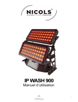 Nicols IP WASH 900 Owner's manual