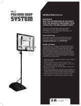 SKLZ Pro Mini Hoop System Owner's manual