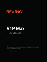 REXING V1P Max User manual