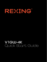 REXING V1GW-4K Quick start guide