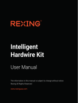 REXING Intelligent Hardwire Kit User manual