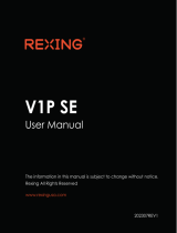 REXING V1P SE User manual