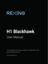 REXING H1 Blackhawk User manual