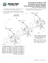 micro-trak Seed Rate Controller Owner's manual