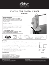 Ashford boat shuttle bobbin winder Assembly Instructions