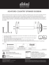 Ashford country spinner bobbin Assembly Instructions