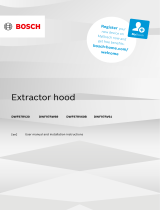 Bosch DWF97RW62/01 User manual and assembly instructions