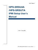 Avalue HPS-SRSU4A User manual