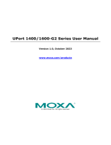 Moxa UPort 1400-G2 Series User manual