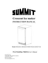 Summit BIM27OSADA Owner's manual