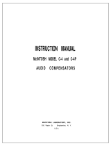 McIntosh C4 Owner's manual