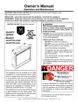 Majestic Quartz Platinum Owner's manual