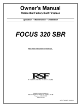 RSF Fireplaces FOCUS SBR Owner's manual