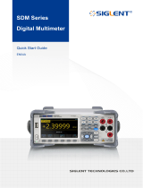 SIGLENT SDM3065X 6 ½ Digits Dual-Display Digital Multimeter Quick Start