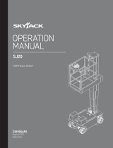 Skyjack SJ20 Operating instructions
