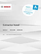 Bosch DWK66AJ20T/05 User manual and assembly instructions