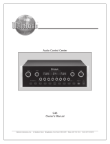 McIntosh C46 STEREO PREAMPLIFIER - annexe 1 Owner's manual