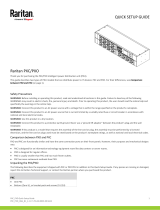 Raritan PX2 / PX3 / PXC / PXO Quick setup guide