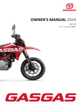 GASGAS SM 700 Owner's manual