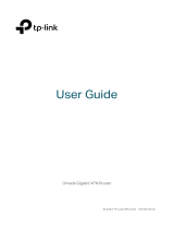 TP-LINK ER605 User guide