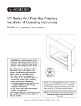 MONESSEN Hearth Solstice Vent Free Gas Fireplace Insert Owner's manual