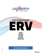Lifebreath 180 ERVD-AB Installation guide