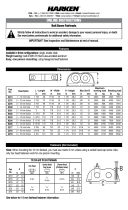 Harken Bolt Down Fairleads Owner's manual