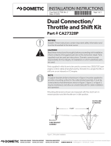 Dometic Dual Connection Throttle Shift Kit IS-7708 Operating instructions